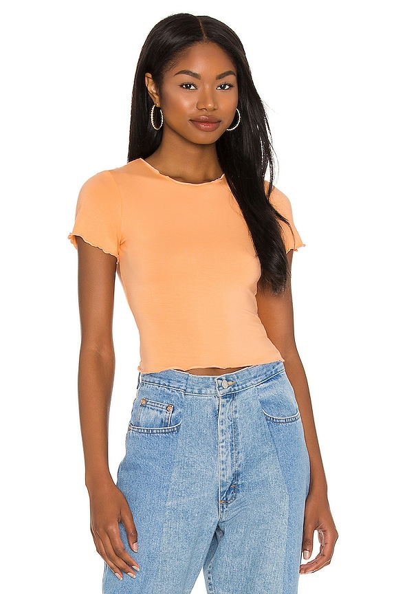 view 1 of 4 Annabelle Tee in Orange