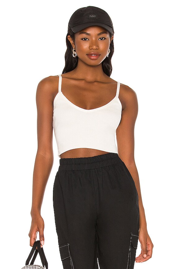 view 2 of 5 ENSEMBLE TOP ET COUVRE-ÉPAULES REMI in White