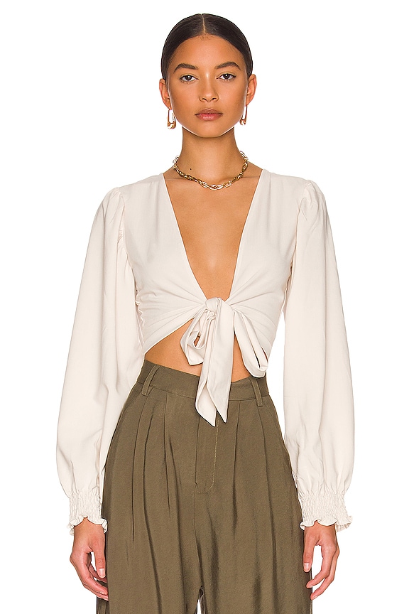 view 1 of 4 Victoria Top in Ivory