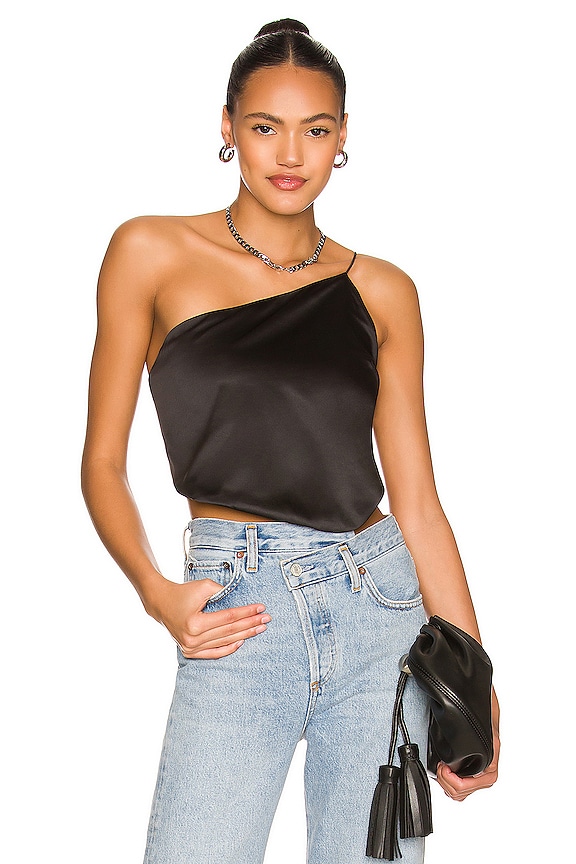 view 1 of 4 Gianna Backless Top in Black