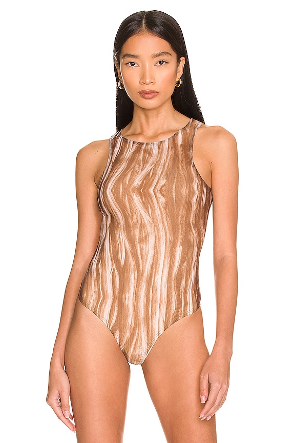 view 2 of 5 Bojana Bodysuit in Brown