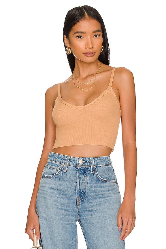 view 2 of 5 ENSEMBLE TOP ET COUVRE-ÉPAULES REMI in Nude