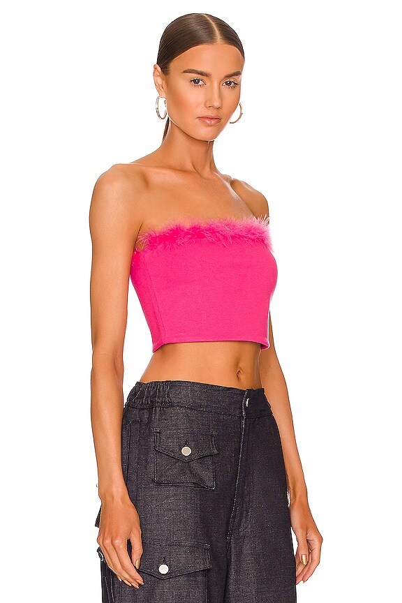 view 2 of 4 Olivia Strapless Top in Pink