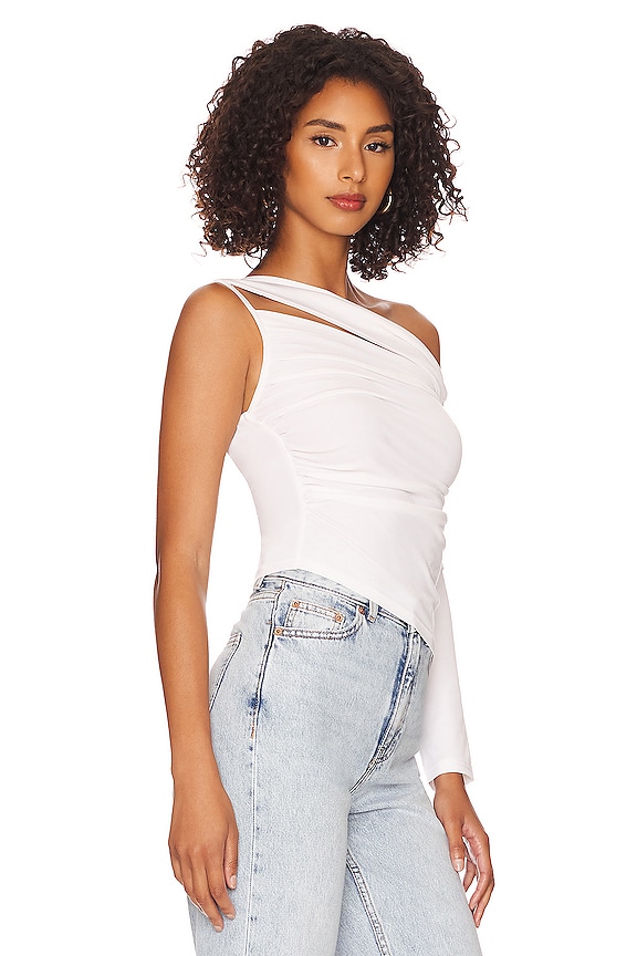 view 2 of 5 PIXIE 탑 in White