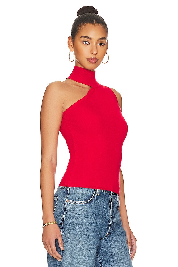 view 2 of 5 Luz Knit Top in Red
