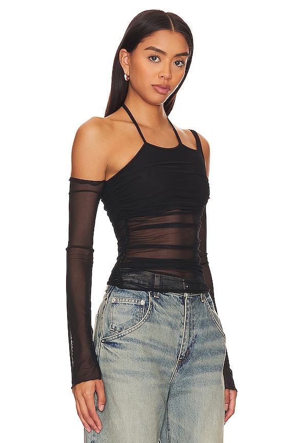 view 2 of 4 CRUZ トップ in Black