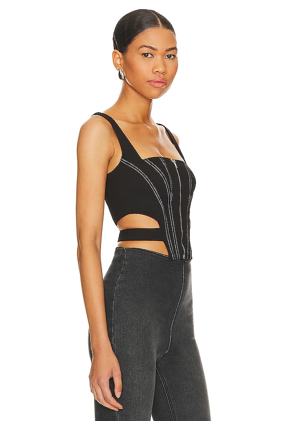 view 2 of 4 DRAYA トップ in Black