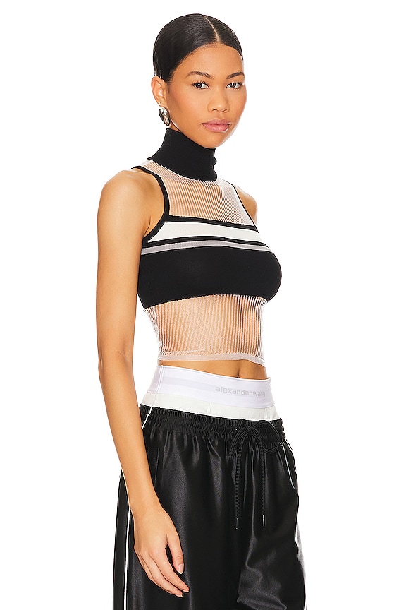 view 2 of 5 JULIANNA 탑 in Black & White