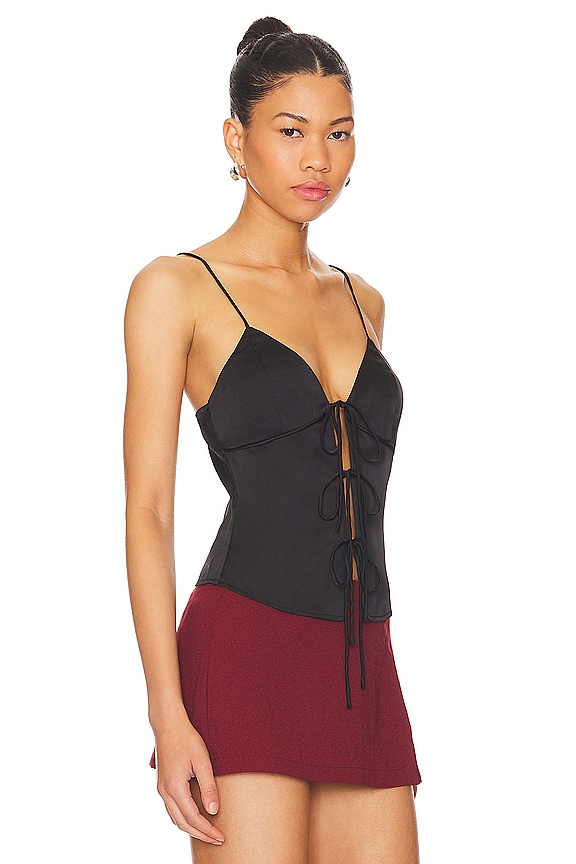 view 2 of 4 Anahi Cami Top in Black