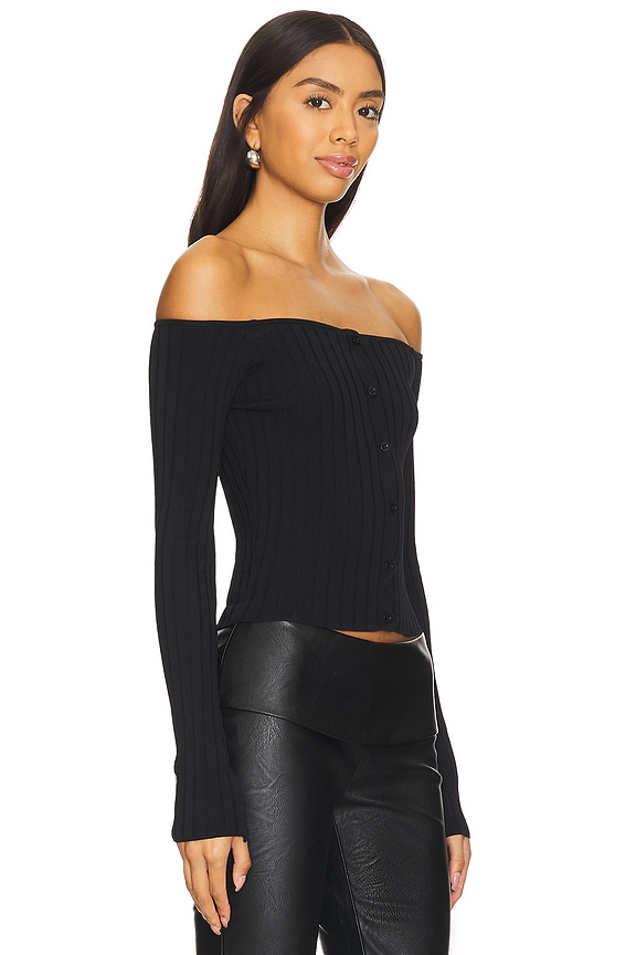 view 2 of 4 Calypso Top in Black