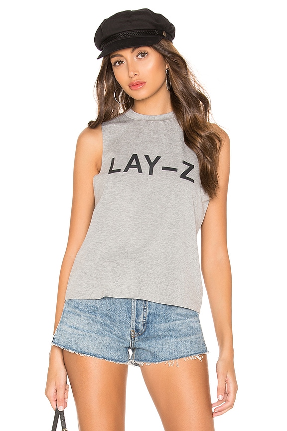 view 1 of 4 Naomi Tank Top in Grey