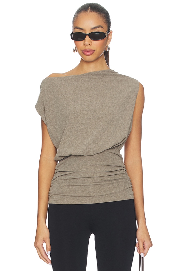 view 2 of 5 Cecilia Top in Grey