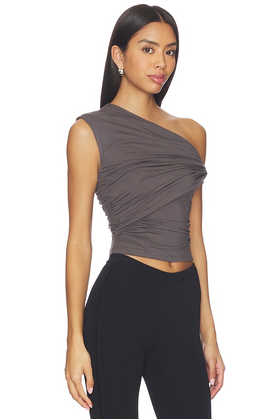 view 2 of 4 Alessia Top in Grey