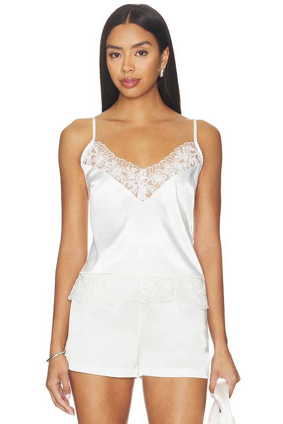 view 1 of 5 Akosia Cami Top in White