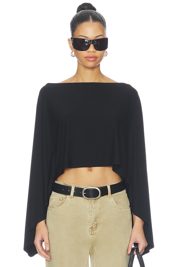 view 2 of 5 Villie Off Shoulder Top in Black