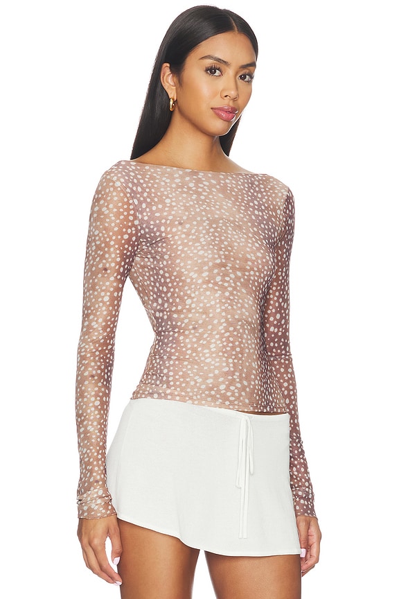 view 2 of 4 Darla Top in Deer Print