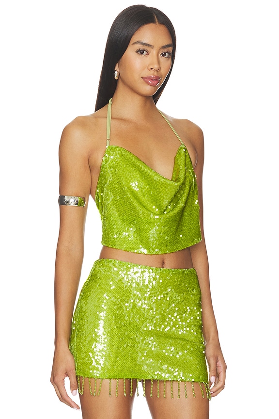 view 2 of 5 Fallon Top in Green