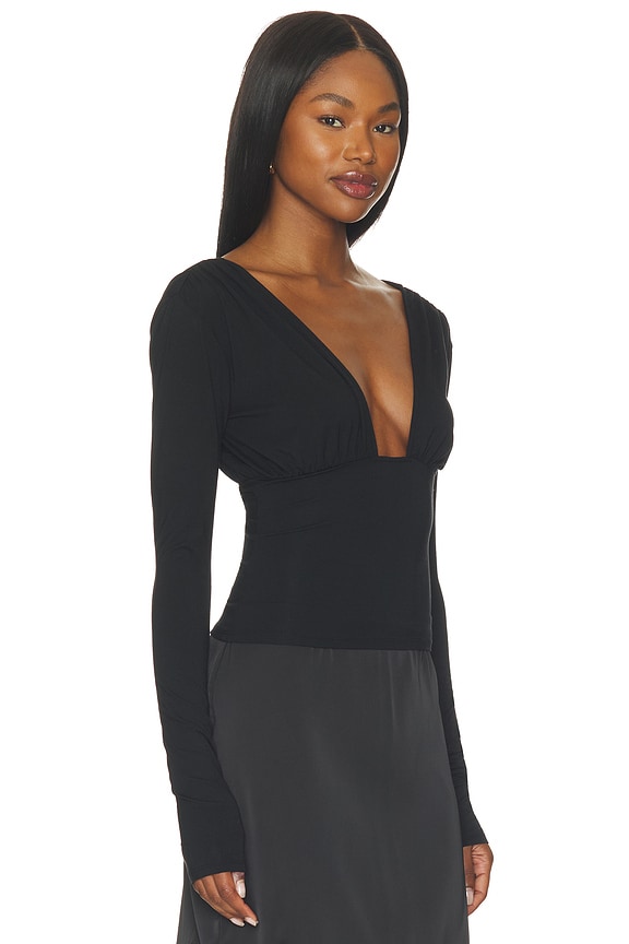 view 2 of 4 Nyssa Top in Black