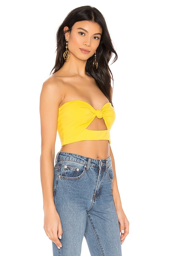 view 2 of 4 BUSTIER HILLARY in Yellow