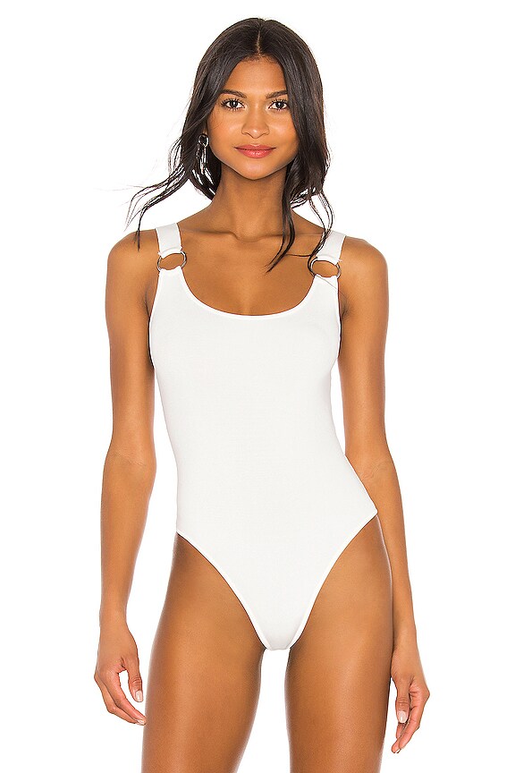 view 2 of 5 BODY AVEC ANNEAU O RONNIE in White