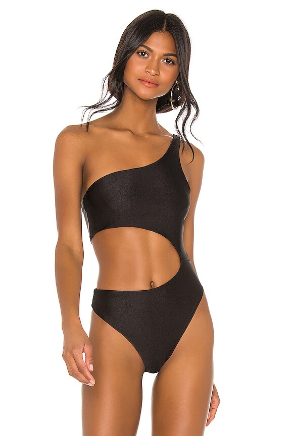 view 2 of 5 BODY CON ABERTURAS ROXY in Black