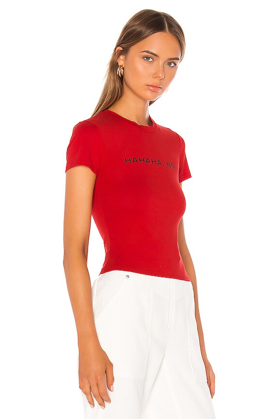 view 2 of 4 Ally Graphic Tee in Red