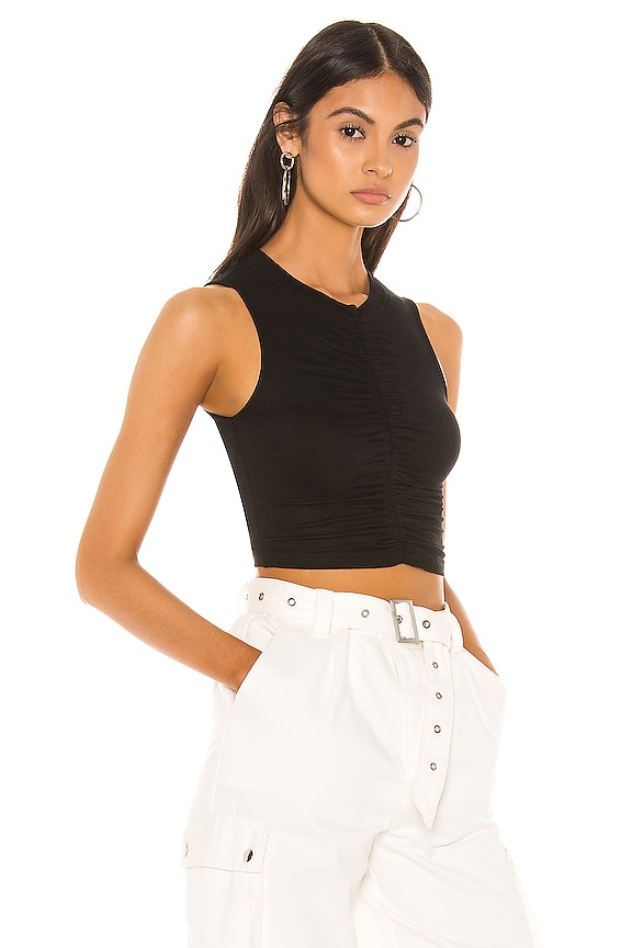 view 2 of 4 TOP CORTO NOURA in Black