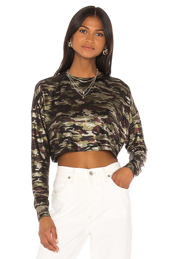 view 1 of 4 Billie Camo Crop Top in Camo
