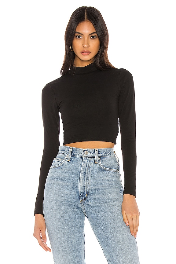 view 2 of 5 Alice Strappy Back Top in Black