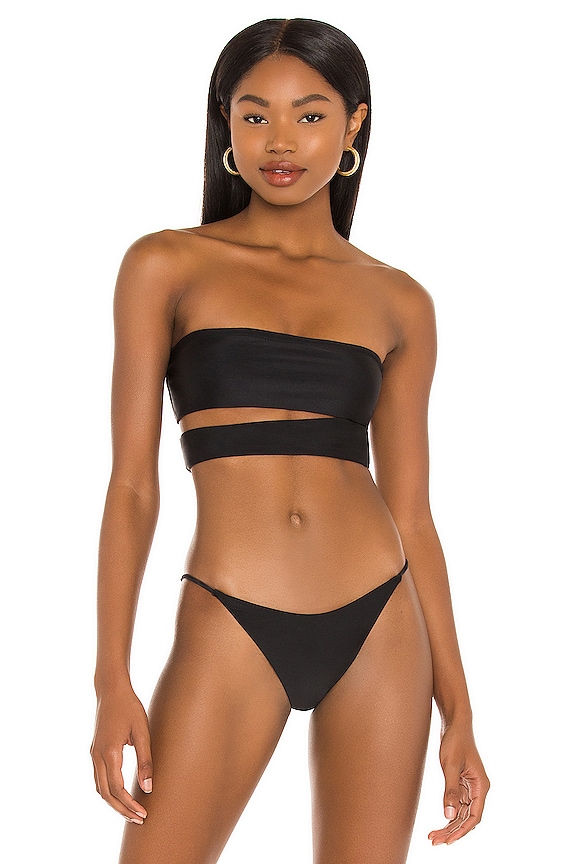 view 1 of 4 Arianna Bikini Top in Black
