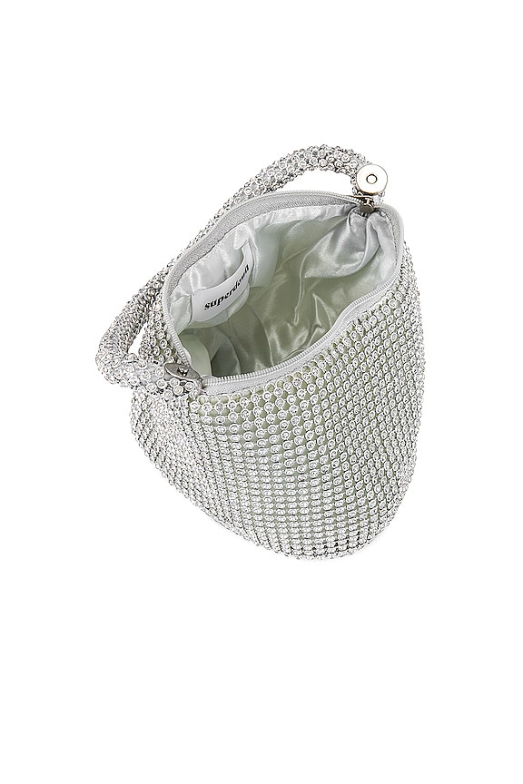 superdown Sonia Crystal Bag in Silver | REVOLVE