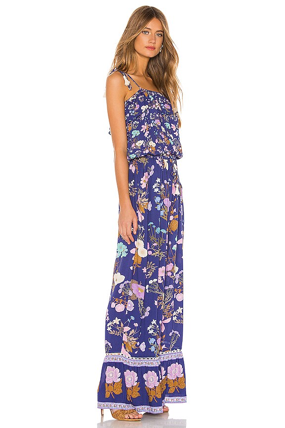 view 2 of 3 Wild Bloom Strappy Pantsuit in Navy