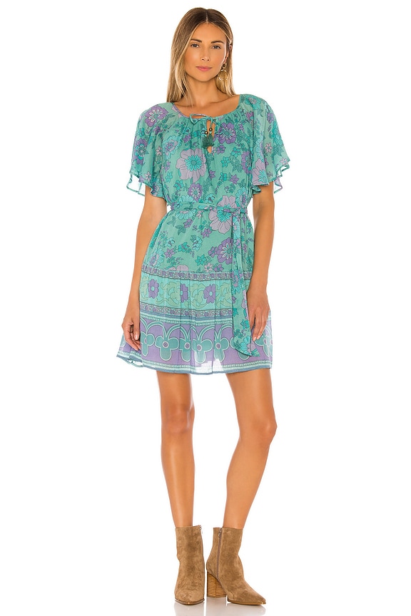 view 2 of 4 X REVOLVE Buttercup Mini Dress in Ocean