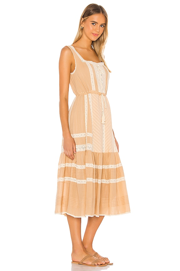 view 2 of 3 Cinder Midi Dress in Nude