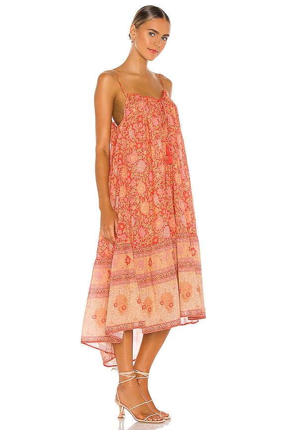 view 2 of 3 VESTIDO MIDI LOVE STORY in Red Coral