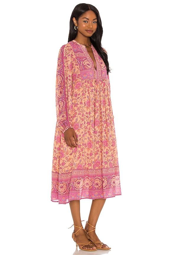 view 2 of 3 Folk Song Boho Dress in Blossom