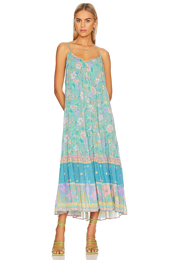 view 2 of 4 ROBE MI-LONGUE HIBISCUS LANE in Lagoon