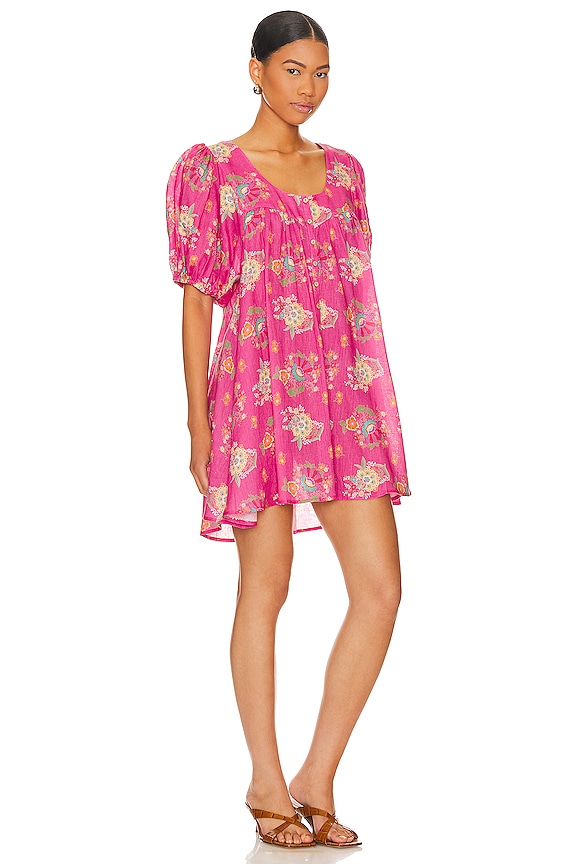 view 2 of 3 Solstice Linen Tunic Dress in Rose