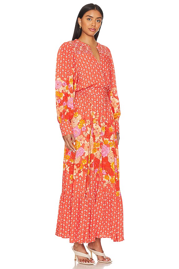 view 2 of 4 VESTIDO LARGO YELLOW ROSE in Desert Rose