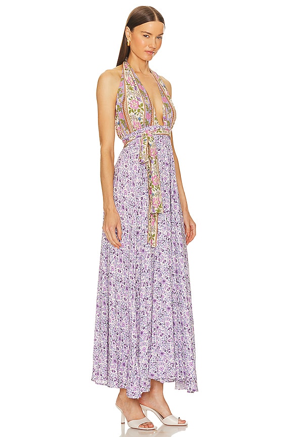 view 2 of 3 Sienna Halter Maxi Dress in Lilac
