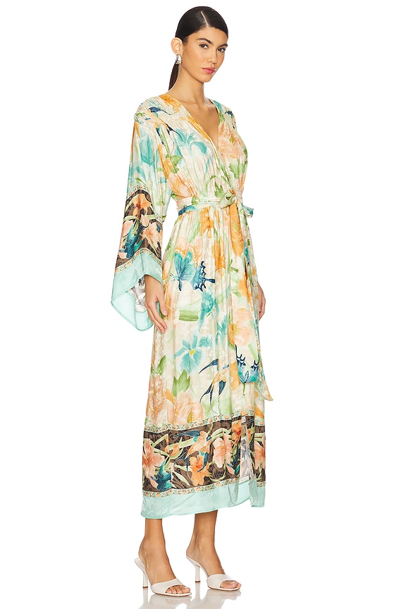 view 2 of 3 Painters Garden Gown in Seafoam