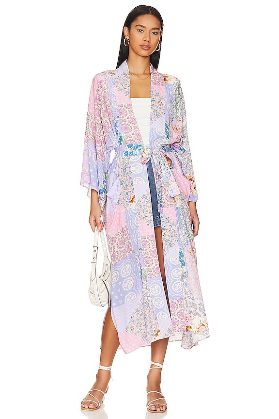 view 2 of 4 PEIGNOIR CHA CHA in Jacaranda