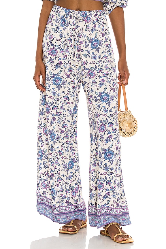 view 1 of 4 Folk Song Wide Leg Pant in Sky