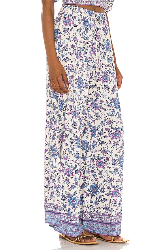 view 2 of 4 Folk Song Wide Leg Pant in Sky