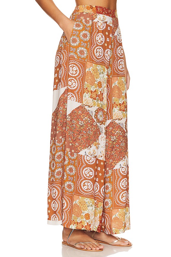 view 2 of 4 PANTALÓN WIDE LEG in Brown Sugar