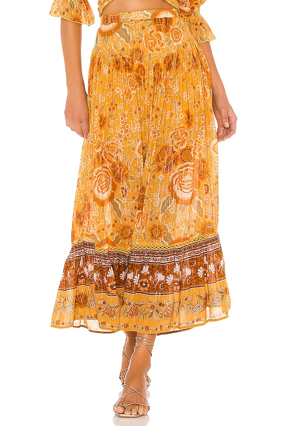 view 2 of 6 Mystic Maxi Skirt in Sunflower