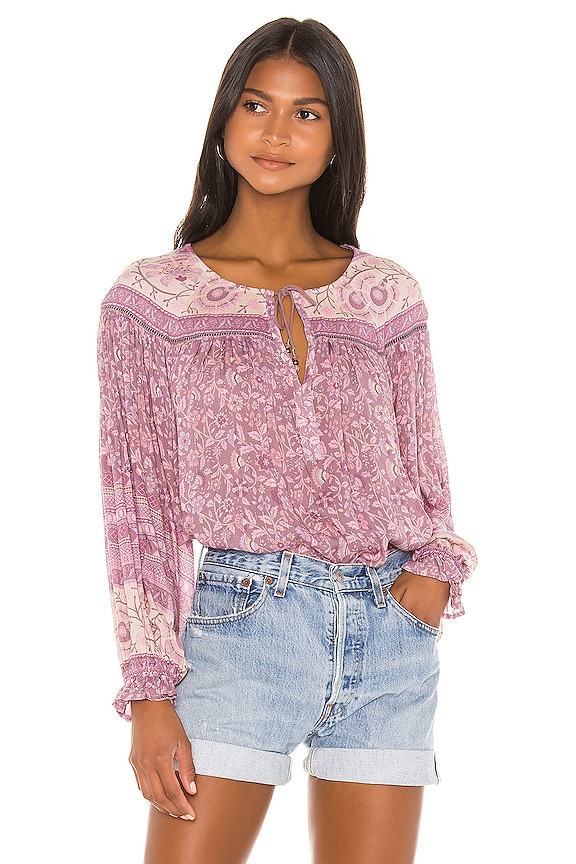 view 2 of 6 Dahlia Blouse in Mulberry