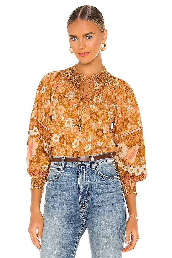 view 2 of 5 Anne Blouse in Peach