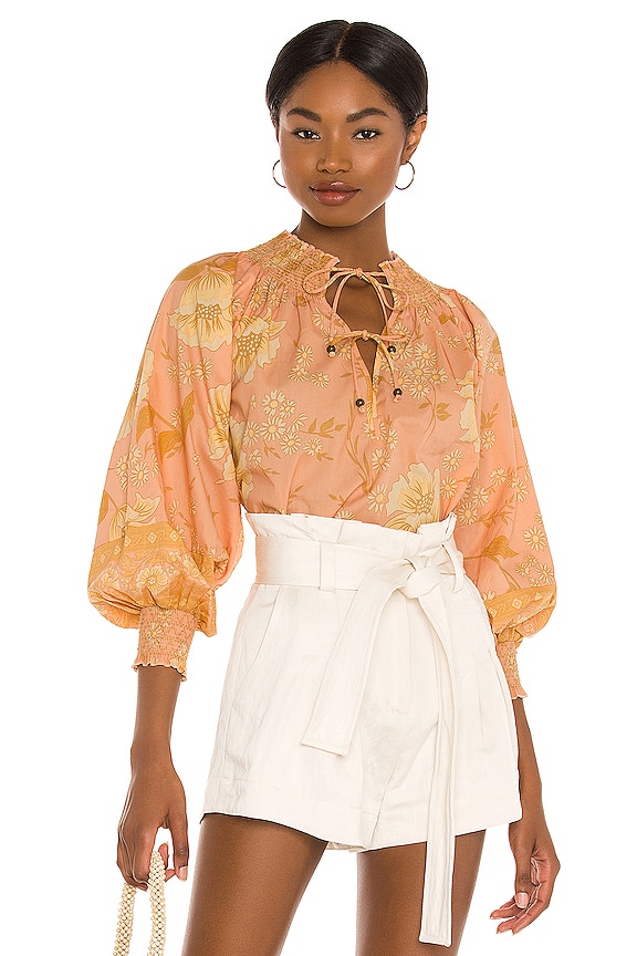 view 1 of 4 X REVOLVE The Sloan Blouse in Peach