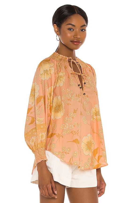 view 2 of 4 X REVOLVE The Sloan Blouse in Peach